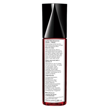Lebel IAU Hair Essence 100ml - Sleek (Harajuku Culture Pack) - Lightweight Hair Treatment Oil for Smooth, Frizz-Free Hair