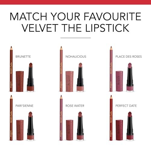 Bourjois Contour Edition Lip Liner - #02 Coton Candy - Long-Lasting Pink Lip Liner for Women - görsel 14