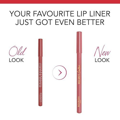 Bourjois Contour Edition Lip Liner - #02 Coton Candy - Long-Lasting Pink Lip Liner for Women