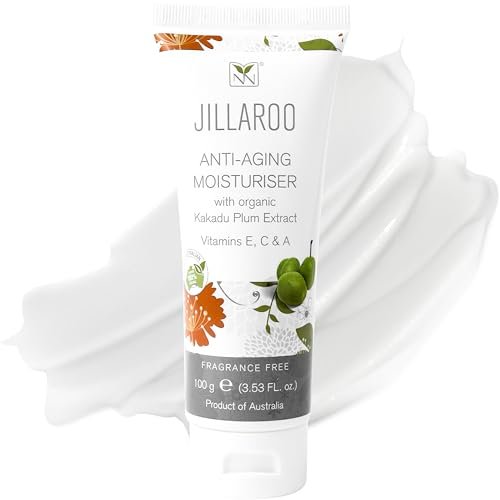 Jillaroo Natural Face Moisturizer with Kakadu Plum, Vitamins A, C, E & Antioxidants – 100g Face Cream for Dry Skin by Y-Not Natural - görsel 2