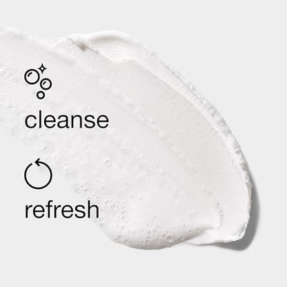 Clinique All About Clean Foaming Face Wash for Very Dry to Dry Combination Skin, 5 Fl Oz - Gentle Cleanser with Hyaluronic Acid & Glycerin
