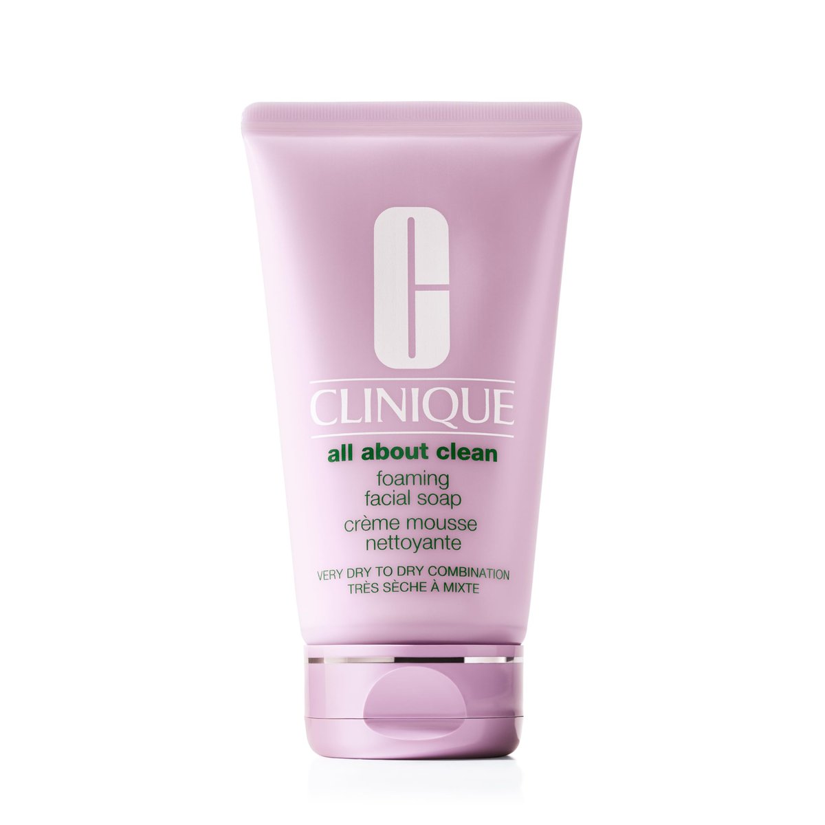 Clinique All About Clean Foaming Face Wash for Very Dry to Dry Combination Skin, 5 Fl Oz - Gentle Cleanser with Hyaluronic Acid & Glycerin - görsel 1