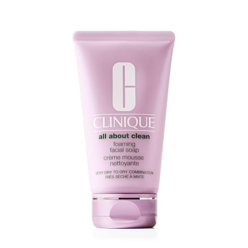 Clinique All About Clean Foaming Face Wash for Very Dry to Dry Combination Skin, 5 Fl Oz - Gentle Cleanser with Hyaluronic Acid & Glycerin - görsel 2