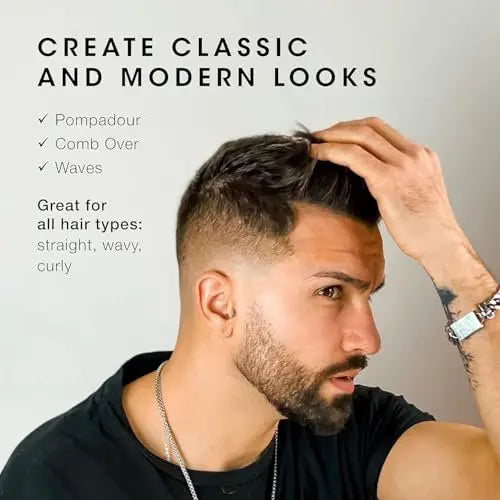 Pacinos Pomade - Flexible Hold, Frizz Control - High Shine Pomade for All Hair Types - 4oz Avelisse