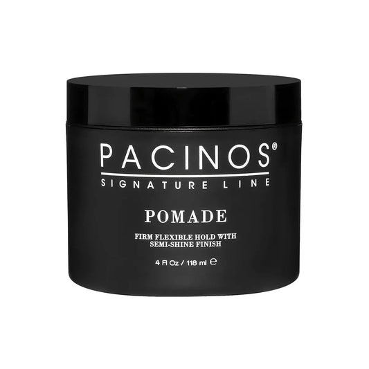 Pacinos Pomade - Flexible Hold, Frizz Control - High Shine Pomade for All Hair Types - 4oz Avelisse