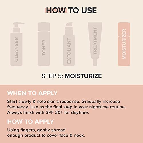 Paula's Choice RESIST Intensive Repair Face Moisturizer with Retinol, Hyaluronic Acid & Jojoba - Anti-Aging Cream for Dry, Chapped Skin, Fragrance-Free, 1.7 oz Avelisse
