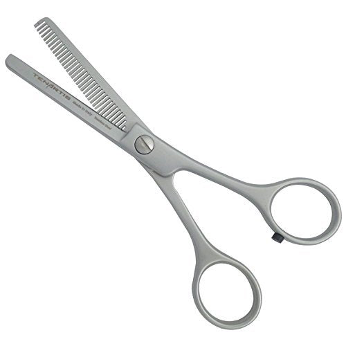 Stainless Steel Professional Hair Thinning Scissors - Made in Italy - görsel 2