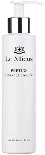 Le Mieux Peptide Foam Cleanser - Age Defying Face Wash with Marine Collagen & 3 Peptides for Glowing Skin, Foaming Cleanser for Dry Skin, 6 oz Avelisse
