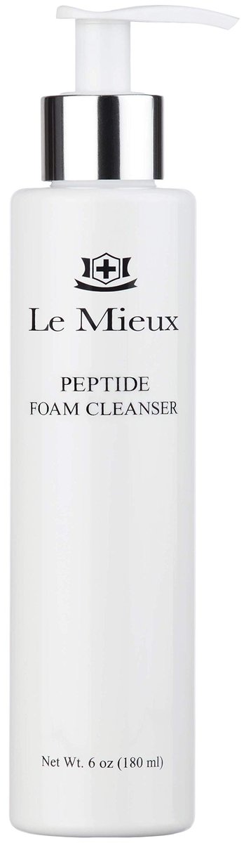 Le Mieux Peptide Foam Cleanser - Age Defying Face Wash with Marine Collagen & 3 Peptides for Glowing Skin, Foaming Cleanser for Dry Skin, 6 oz Avelisse