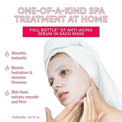 Hada Labo Tokyo Ultimate Anti-aging Facial Mask – Hydrating & Firming Sheet Mask, 0.7 oz Avelisse
