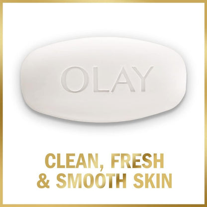 Olay Fresh Outlast Bar Soap, 3.17 oz (4-Pack) - Long-Lasting Freshness