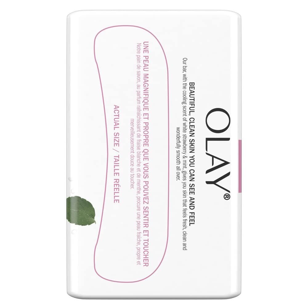 Olay Fresh Outlast Bar Soap, 3.17 oz (4-Pack) - Long-Lasting Freshness - görsel 4