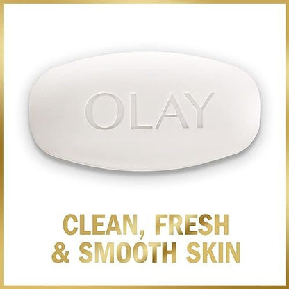 Olay Fresh Outlast Bar Soap, 3.17 oz (4-Pack) - Long-Lasting Freshness