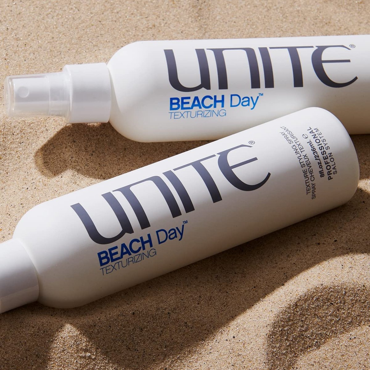 UNITE Hair BEACH Day Natural Sea Salt Spray – Tousled Texture, Thickness, Definition, Waves – 8 oz Avelisse
