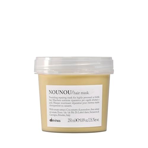 Davines NOUNOU Hair Mask – Restorative Treatment for Damaged, Chemically Treated Hair with Tomato Extract, 8.45 Fl Oz Avelisse