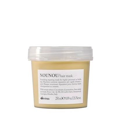 Davines NOUNOU Hair Mask – Restorative Treatment for Damaged, Chemically Treated Hair with Tomato Extract, 8.45 Fl Oz Avelisse