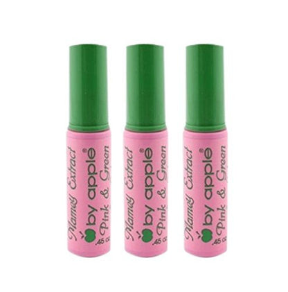 LOVATIC Super Lash Mascara Pink & Green - 3-Pack, Dramatic Volume & Length, 1.35 oz Each