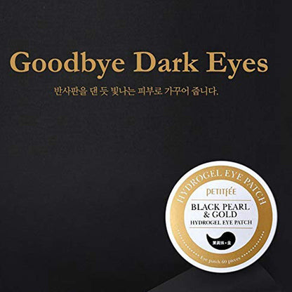 Petitfee Black Pearl & Gold Hydrogel Eye Patch - 60 Pieces, 2.96 oz (84 g)