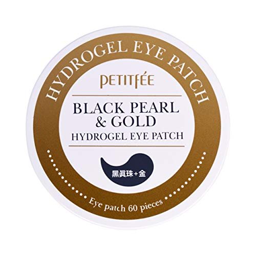 Petitfee Black Pearl & Gold Hydrogel Eye Patch - 60 Pieces, 2.96 oz (84 g) - görsel 4