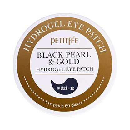 Petitfee Black Pearl & Gold Hydrogel Eye Patch - 60 Pieces, 2.96 oz (84 g)
