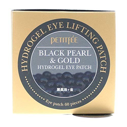 Petitfee Black Pearl & Gold Hydrogel Eye Patch - 60 Pieces, 2.96 oz (84 g) - görsel 2