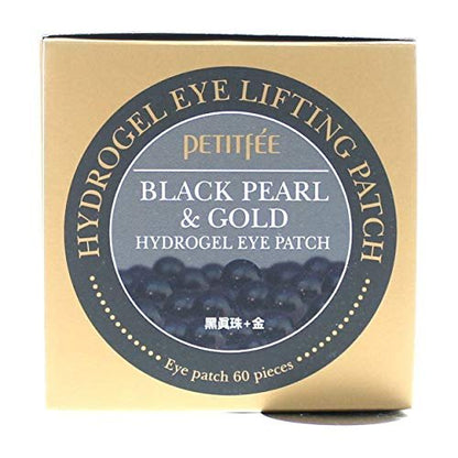 Petitfee Black Pearl & Gold Hydrogel Eye Patch - 60 Pieces, 2.96 oz (84 g)