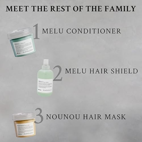 Davines MELU Shampoo, Elasticizing Anti-Breakage Gentle Cleansing Action for Long or Damaged Hair - 8.45 Fl Oz - görsel 12