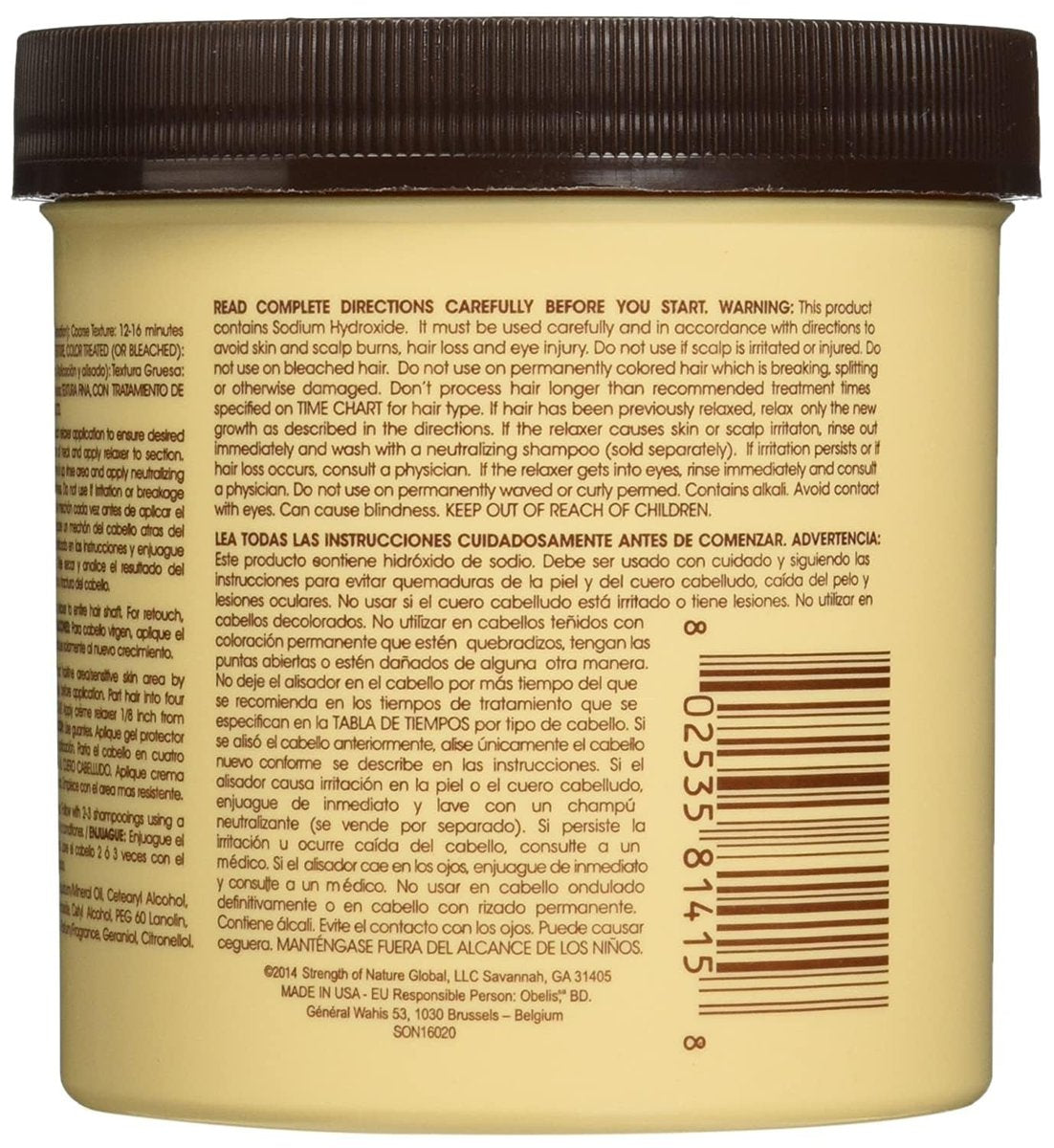 TCB Hair Relaxer No Base Creme - Regular Strength, 15 Ounce (Pack of 6) - görsel 5
