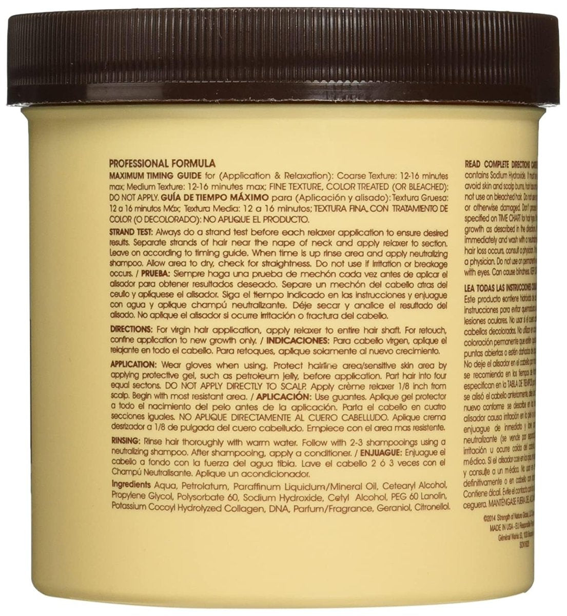 TCB Hair Relaxer No Base Creme - Regular Strength, 15 Ounce (Pack of 6) - görsel 3