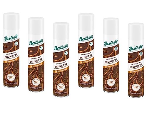 Batiste Dry Shampoo for Medium Brunette Hair - 6.73 oz (6 Pack) - Refresh & Volumize Avelisse