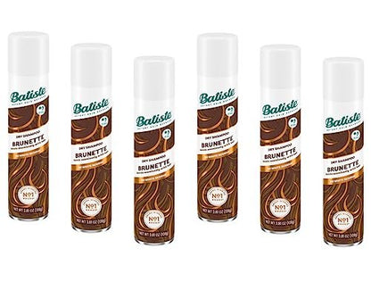 Batiste Dry Shampoo for Medium Brunette Hair - 6.73 oz (6 Pack) - Refresh & Volumize Avelisse