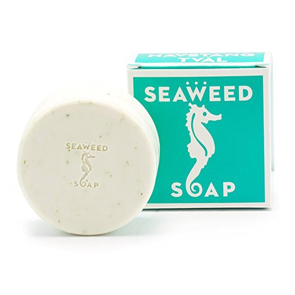 Swedish Dream 3-Pack Mix Set Soap Bar - Sea Salt, Seaweed & Sea Aster, 4 oz Each - Natural Hand & Body Soap, Off-White Avelisse