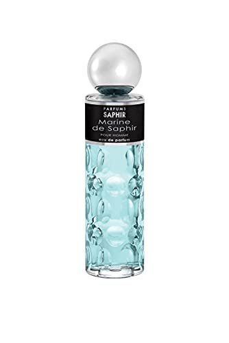 MARINE Eau de Parfum by PARFUMS SAPHIR – 200 ml | Fresh Aquatic Scent