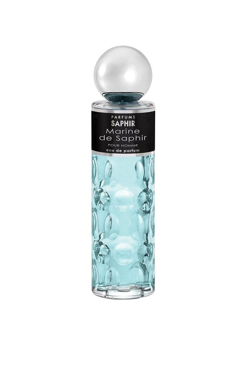 MARINE Eau de Parfum by PARFUMS SAPHIR – 200 ml | Fresh Aquatic Scent - görsel 1