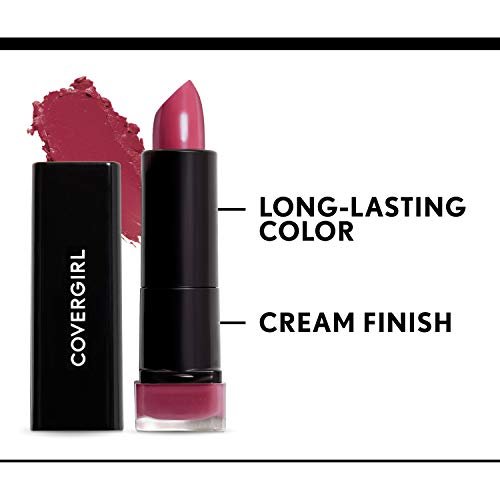 COVERGIRL Exhibitionist Lipstick Cream - Sultry Sienna 250 - Longwear Cream Lipstick, 0.12 oz - görsel 4
