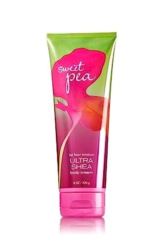 Bath & Body Works Sweet Pea Ultra Shea Body Cream - 8 oz | Rich Moisturizer Avelisse