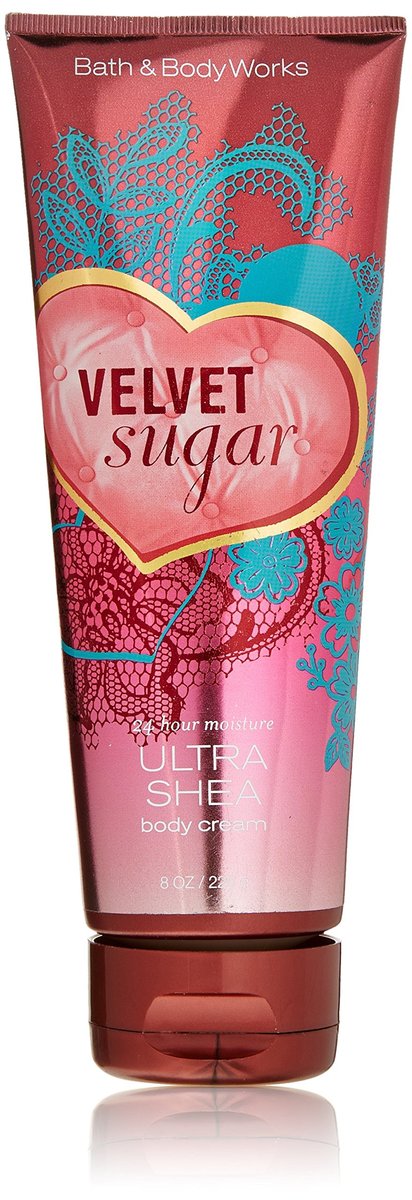 Bath & Body Works Velvet Sugar 24 Hour Moisture Ultra Shea Body Cream 8 oz