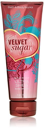Bath & Body Works Velvet Sugar 24 Hour Moisture Ultra Shea Body Cream 8 oz - görsel 2