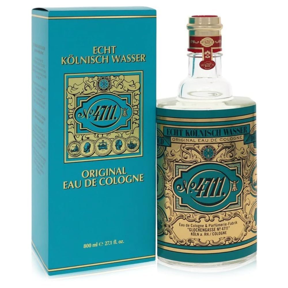 4711 Original Eau de Cologne - 27.1 Fl Oz (Pack of 1) - Classic Unisex Fragrance Avelisse
