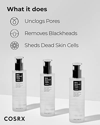 COSRX Niacinamide 2% + BHA 4% Blackhead Exfoliant Toner - 3.38 fl.oz / 100ml, Korean Toner for Blackhead Removal & Pore Minimizing, All Skin Types Avelisse