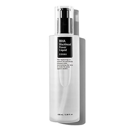 COSRX Niacinamide 2% + BHA 4% Blackhead Exfoliant Toner - 3.38 fl.oz / 100ml, Korean Toner for Blackhead Removal & Pore Minimizing, All Skin Types Avelisse