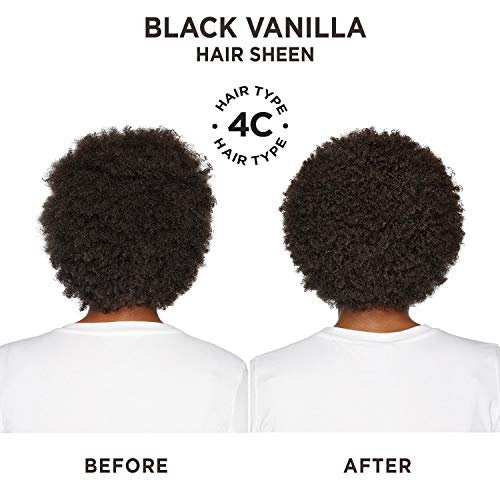Carol's Daughter Black Vanilla Hair Sheen for Curly, Wavy & Natural Hair - Moisturizing Shine Spray for Dry, Dull or Brittle Hair, 4.3 Fl Oz - görsel 10