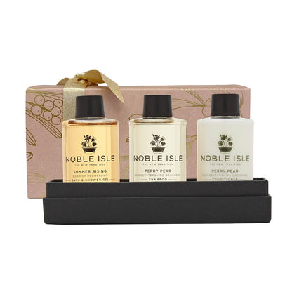 Noble Isle Travel Trio Gift Set – Luxury Miniatures for On-the-Go