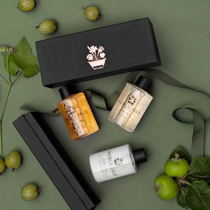 Noble Isle Travel Trio Gift Set – Luxury Miniatures for On-the-Go