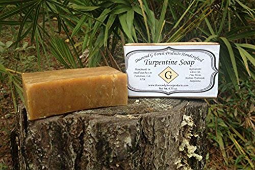 Diamond G Forest Products Turpentine Soap - 4.75 oz Solid Bar - görsel 6