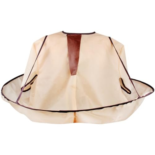 ewinever Waterproof Hair Cutting Cape - Foldable Salon Barber Cape for Adults (Yellow) - görsel 4