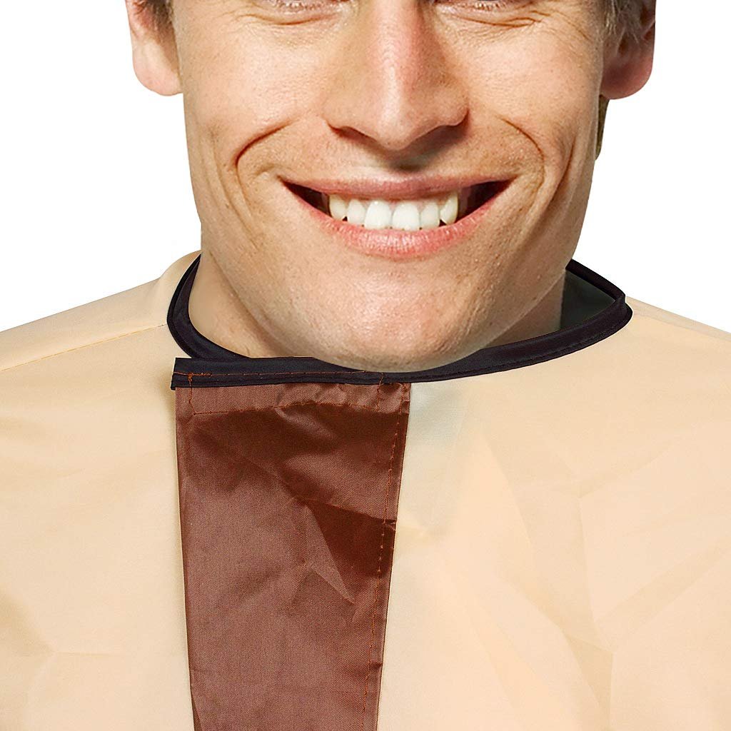 ewinever Waterproof Hair Cutting Cape - Foldable Salon Barber Cape for Adults (Yellow) - görsel 7