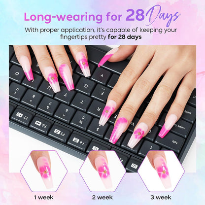 AIMEILI Gel Nail Polish No Wipe Top and Base Coat Set – 2 x 10ml, Shine Finish, Long Lasting, Soak Off