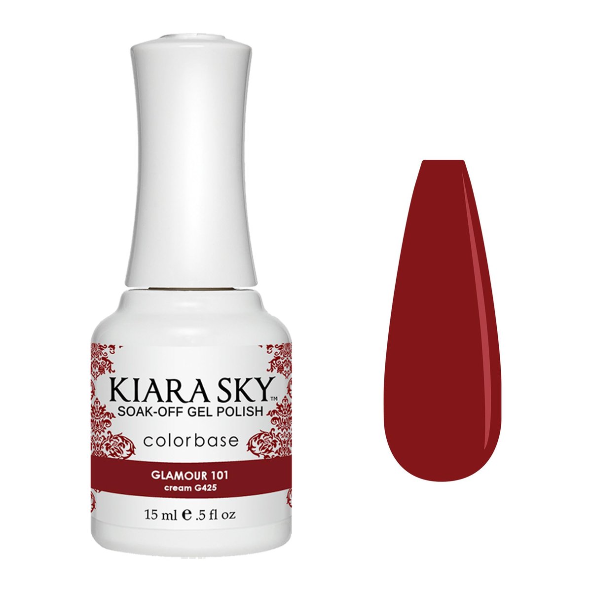 KIARA SKY Soak Off Gel Nail Polish - Glamour 101 (G425) - 0.5 fl oz - görsel 1