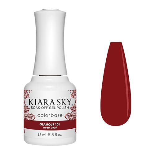 KIARA SKY Soak Off Gel Nail Polish - Glamour 101 (G425) - 0.5 fl oz - görsel 2